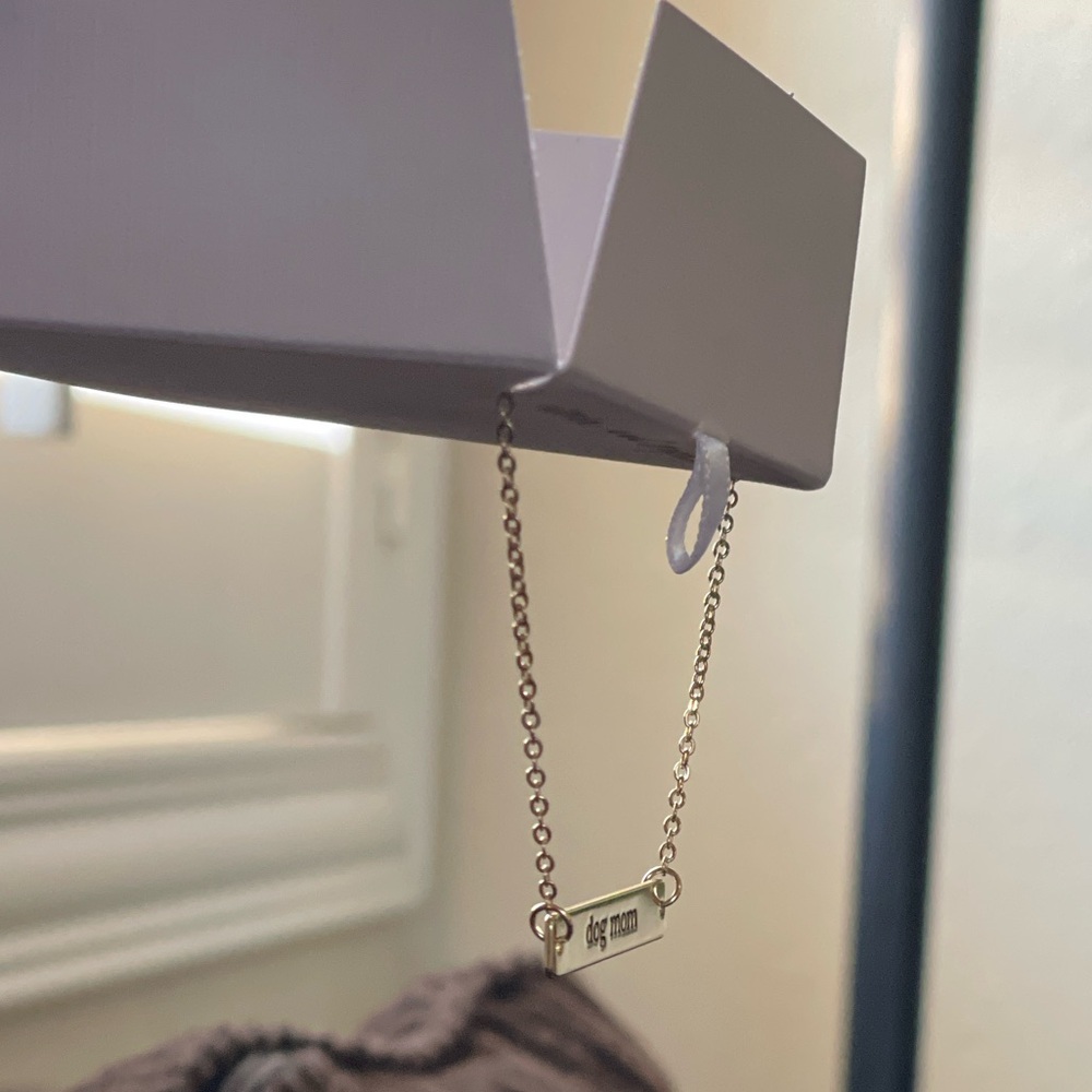 Dog Mom Gold Necklace — Olivia and Jackson - Picture 8 of 15